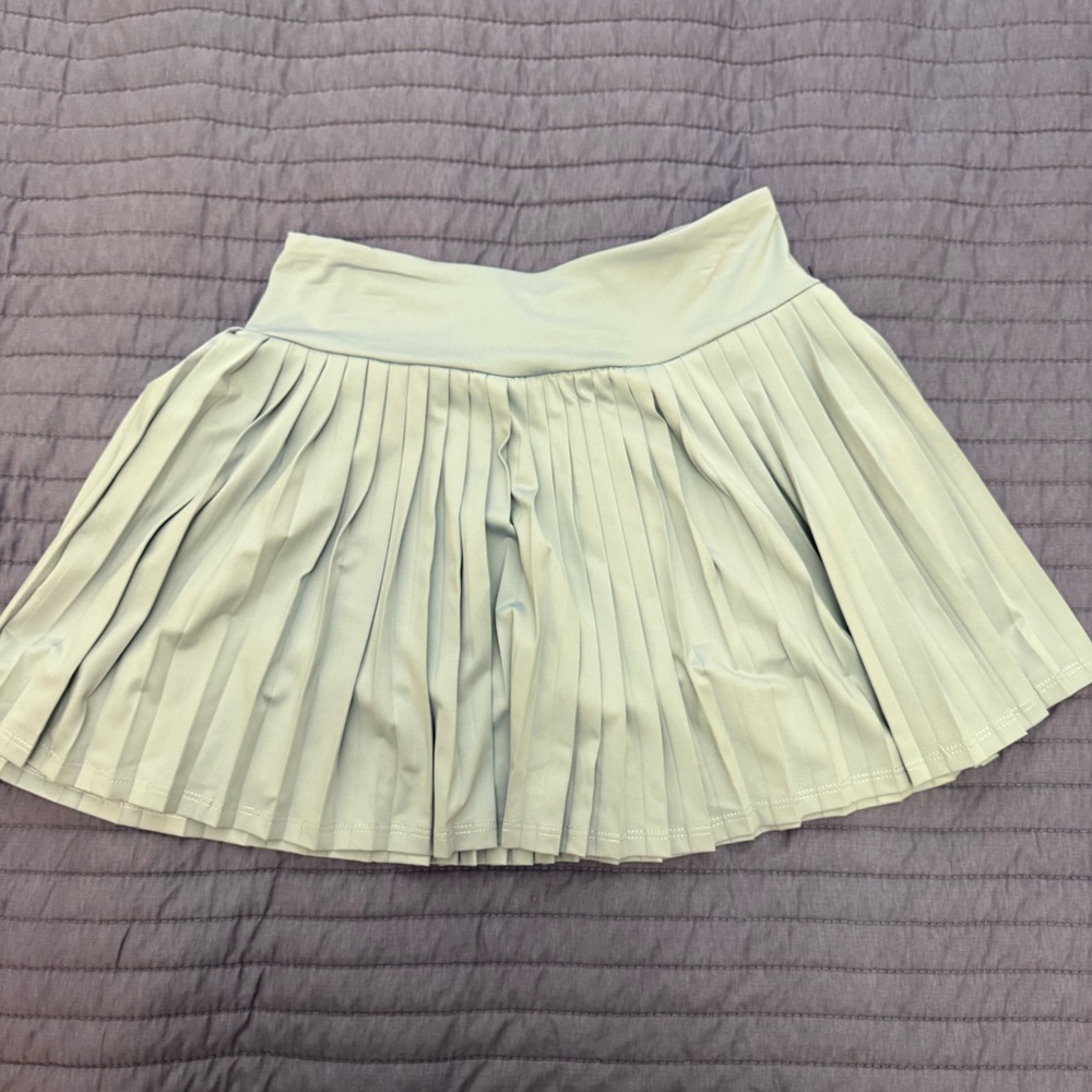 Art Class Girls Baby Blue Mini Skater Skort